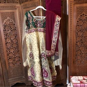 NWT Unstitched Pakistani Indian dress